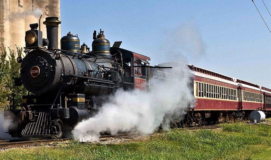 Historisches Ambiente: Grapevine Vintage Railroad