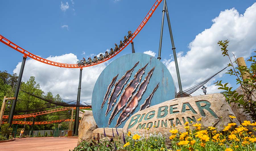 Themenpark Dollywood in Pigeon Forge